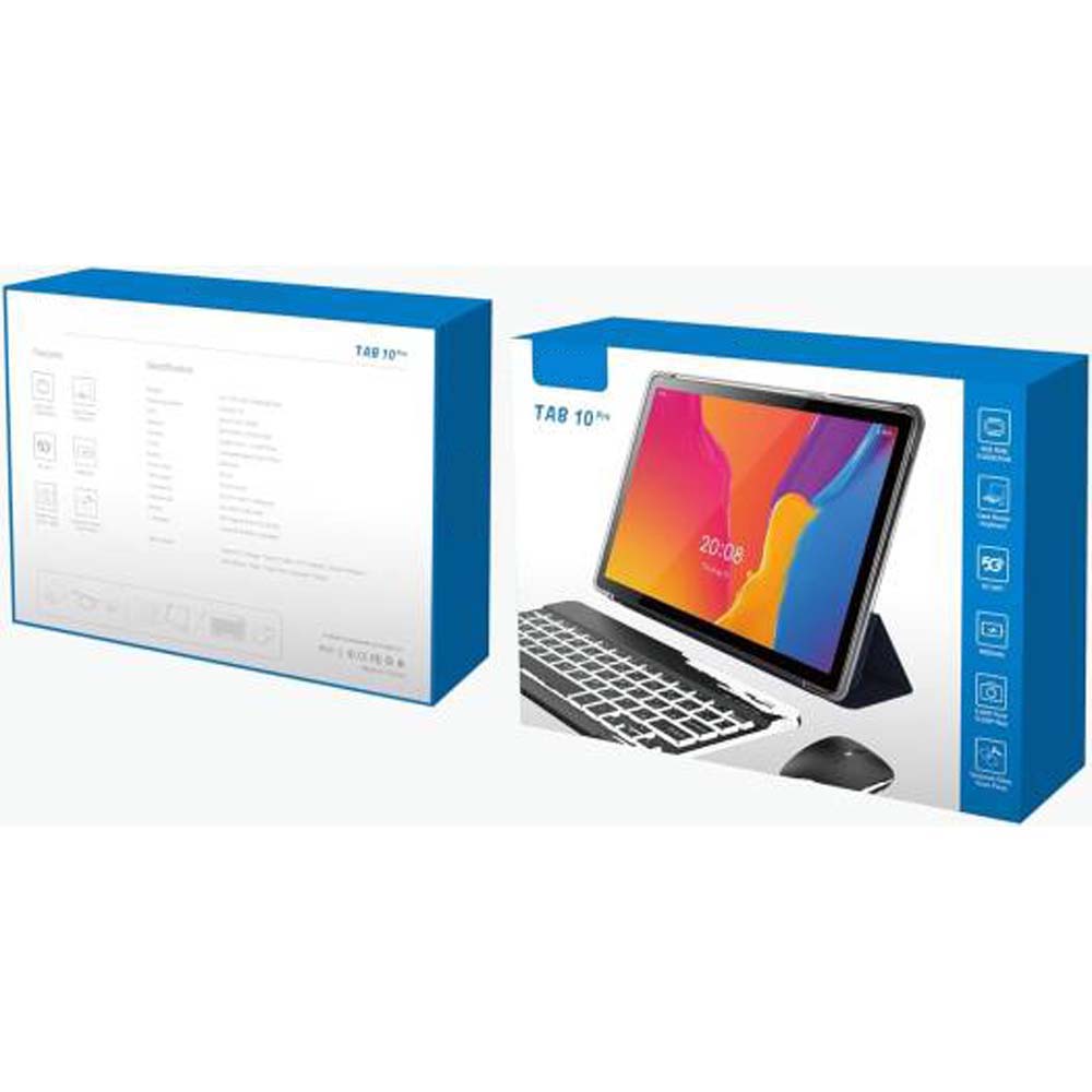 Tab 10 Pro Android Tablet – 10.1 Inch Display, 8GB RAM, 512GB ROM, 8000 mAh Battery, Octa-Core Processor, Dual Camera – Green