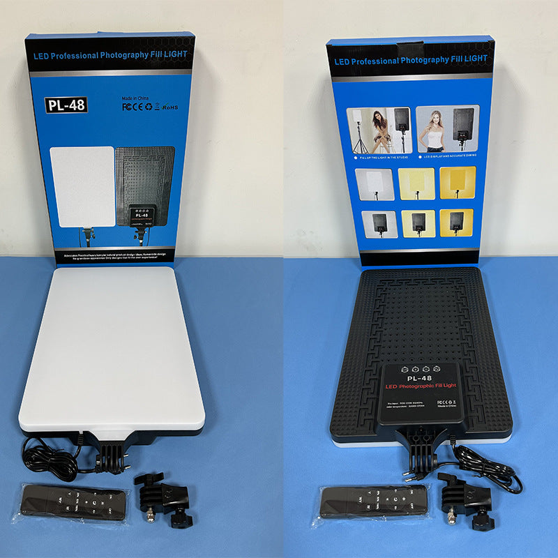 PL-48 Photo Studio LED Video Fill Lamp | Light Panel for Photography and Video Lighting | Professional Lighting for Studio, YouTube, and Portraits