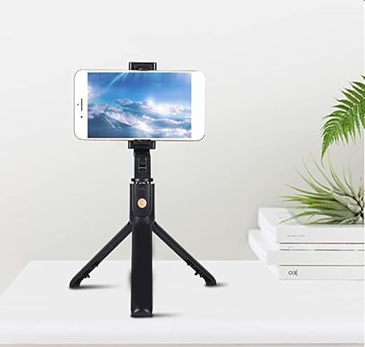 Mini Portable Gimbal Bluetooth Wireless Selfie Stick with Tripod Stabilizer for Phone