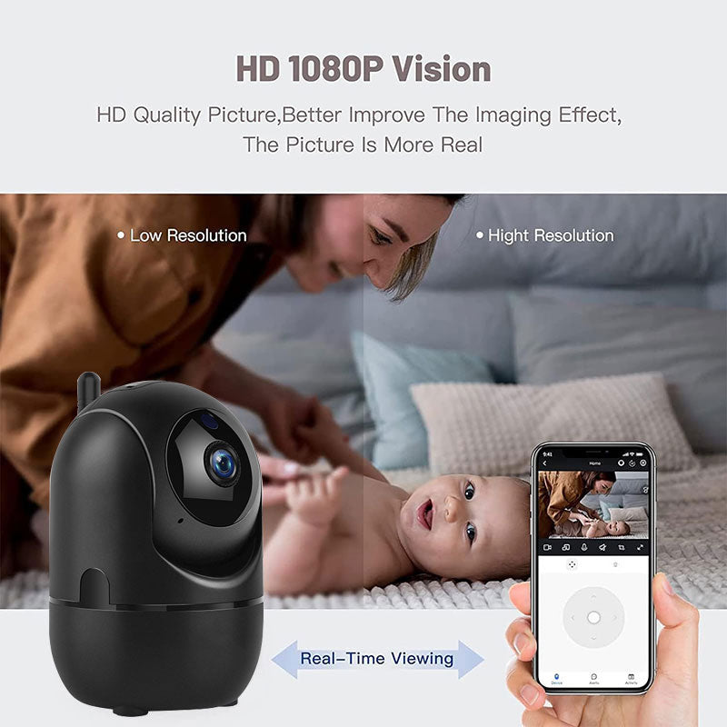 Smart WiFi Camera. Fun wireless indoor/outdoor CCTV with WiFi network for home security surveillance (Multi)