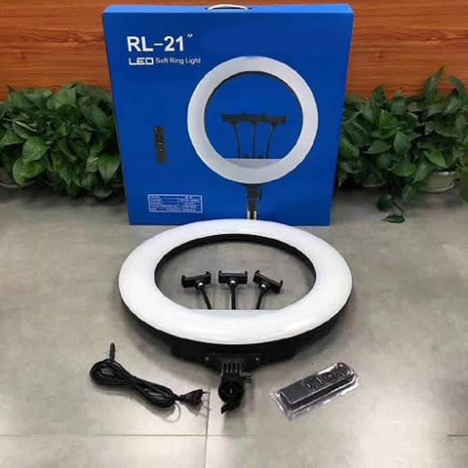 RL-21 Inch Special Ring Fill Light | Ideal for Live Broadcast and Anchor Lighting