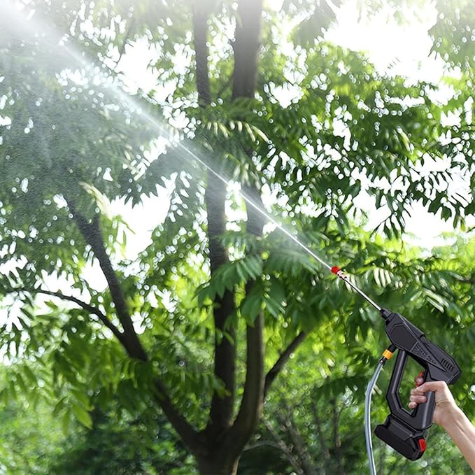 Hydrowasher - Ez Jet Cordless Power Washer | 6-in-1 High Pressure Wireless Car Washer Water Gun