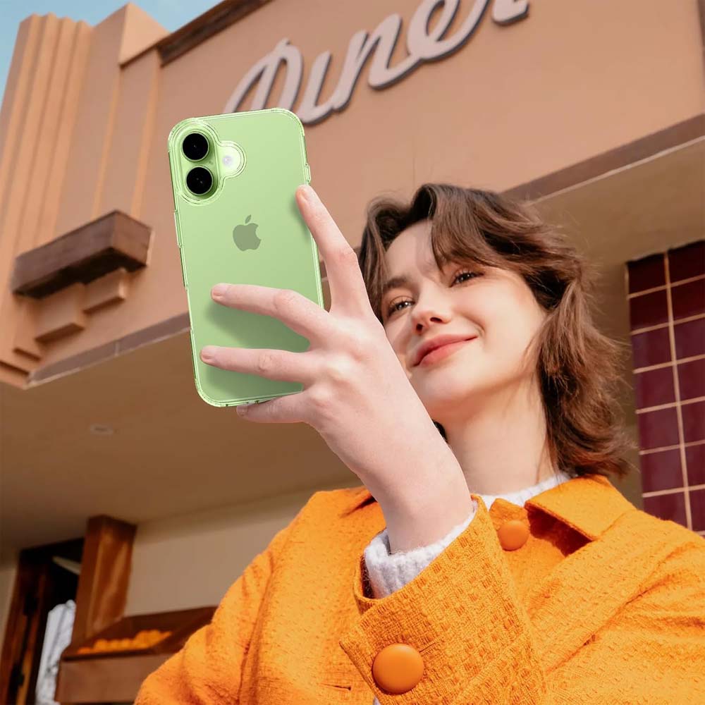 Crystal Clear Case for iPhone 17 6.3" (2025) - Anti-Yellowing Hard Back, Slim Shockproof Bumper, Wireless Charging Compatible