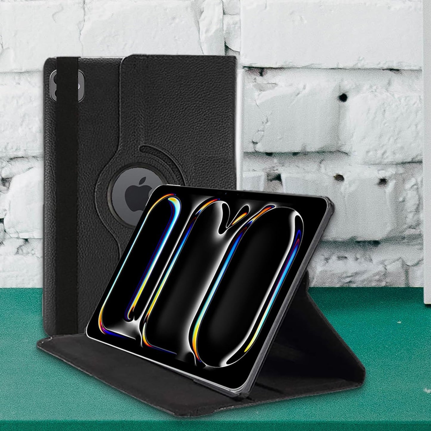 iPad Pro 11 2024 (M4) Case - 360° Rotating Smart Folio Cover with Auto Sleep/Wake & Multi-Angle Stand (Multi Colour)