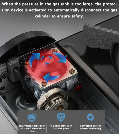 Gas Cooker Outdoor Mini Square Stove | Portable Folding Gas Stove | Camping Stove | Cooking Appliance for Outdoor Adventures