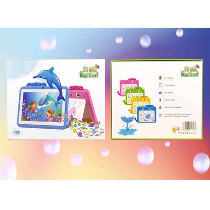 M51TB Kids Tablet - 7" HD, 64GB, 3000mAh, 5G WiFi, Kid-Proof Design, Multi-Color (Android)