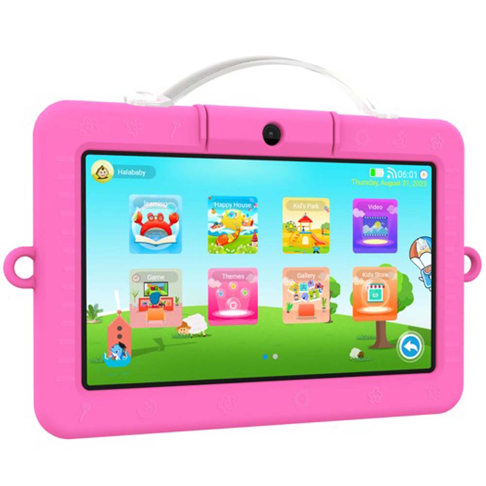 TAB 5 Travel Mate - 7" Kids Tablet for Learning & Entertainment, Durable Design, Multi-Color (Child-Friendly Android Tablet)
