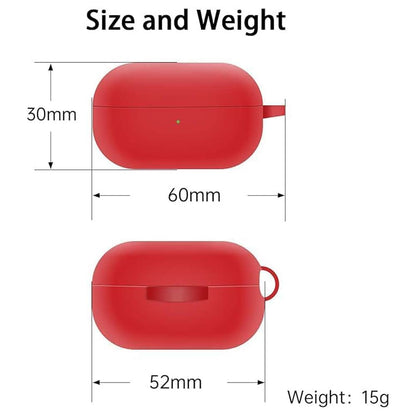 Silicone Case Compitable for Samsung Galaxy Buds 2 Pro/2/Pro/Live - Shockproof Protective Cover with Keychain for Earbuds, Durable & Stylish (Multi)