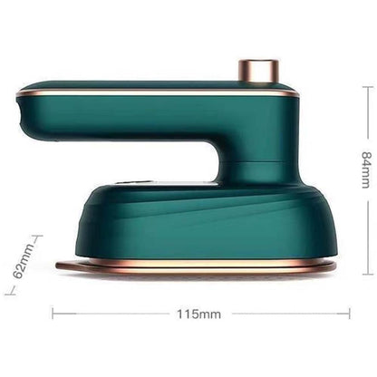 Handheld Steam Iron - 2-in-1 Garment Steamer & Dry Iron, Fast Heating, Rotatable Handle for Home & Travel