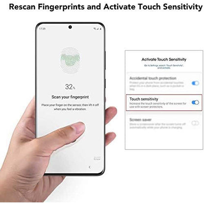 9D Tempered Glass Screen Protector Compitable for Samsung Note 20 5G - Durable, Anti-Scratch, Bubble-Free, Full Screen Protection