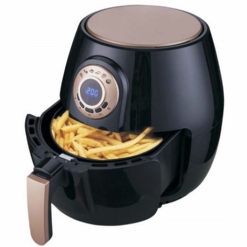 4.5L Digital Air Fryer - Oil-Free Healthy Cooking, 8 Presets, LED Touch Control, 2400W Fast Heating - Perfect for Family Meals