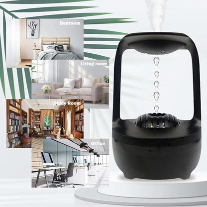 Anti-Gravity Bedroom Humidifier | A Fusion of Innovation and Comfort | Enhance Your Space with Soothing Moisture and Modern Design