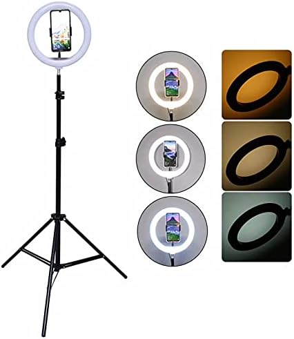 Ring Fill Light for TikTok Videos | Adjustable LED Ring Light with Phone Holder | Perfect for Streaming, Vlogging, and Content Creation