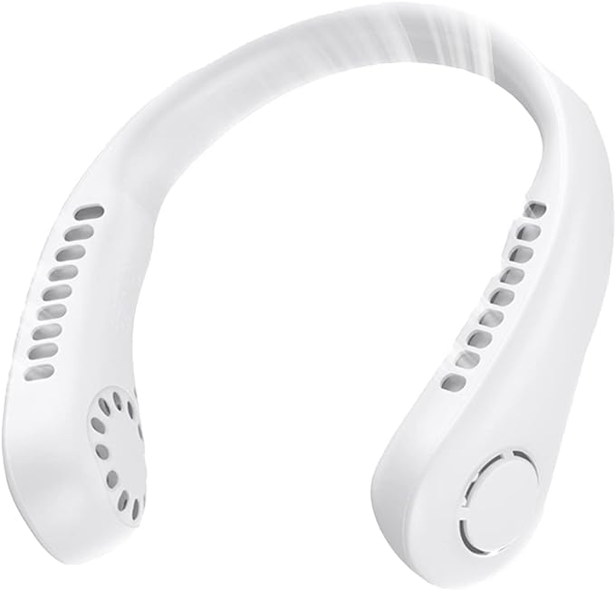 Foldable Neck Fan – Portable Personal Cooling System with 22 Balanced Air Outlets