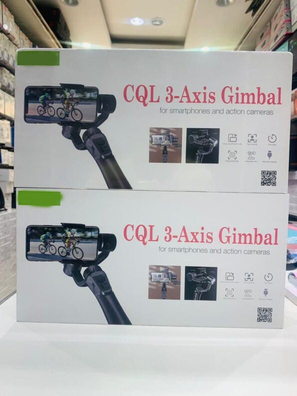 CQL 3-Axis Gimbal for Smartphones and Action Cameras | Stabilized Video and Photography