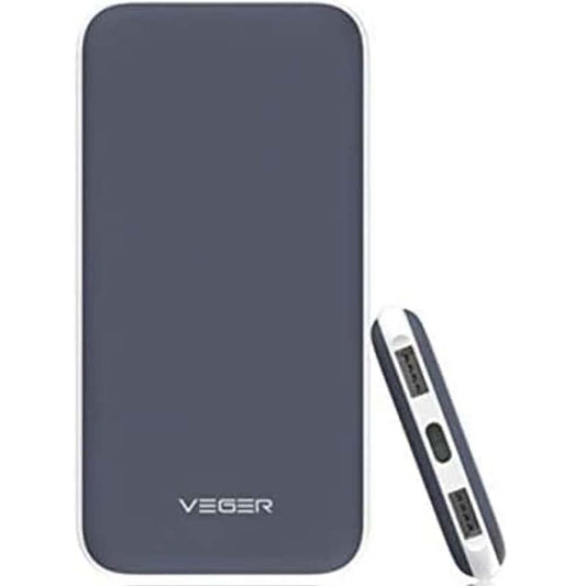VEGER 25000mAh Power Bank 92.5W high-speed portable charger with Micro cable for iPhone, Samsung, iPad & more. Model V11W.