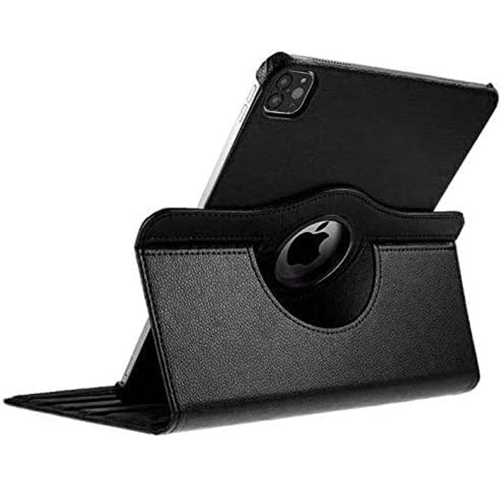 iPad Pro 13" M4 360° Rotating Case - Premium Leather Cover w/Auto Sleep/Wake & Multi-Angle Stand (2024) (Multi Colour)