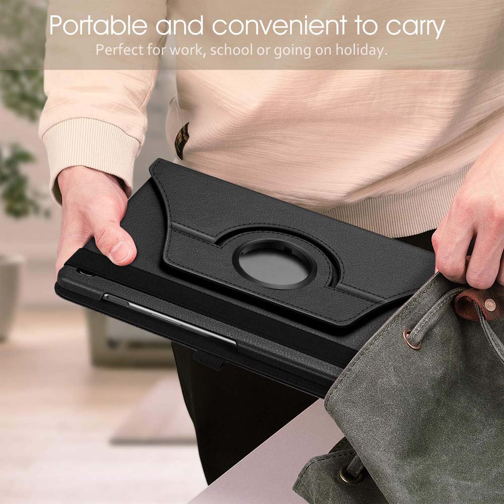 360° Swivel PU Leather Cover Compitable for Galaxy Tab S5e 10.5" Case -  w/Auto Sleep/Wake for SM-T720/T725/T727 (Multi)