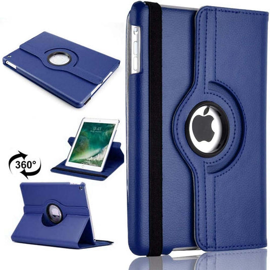 360° Rotating Stand Case for iPad Mini 4/5 - Auto Sleep/Wake Leather Smart Cover with Multi-Angle Viewing (Multi Colour)
