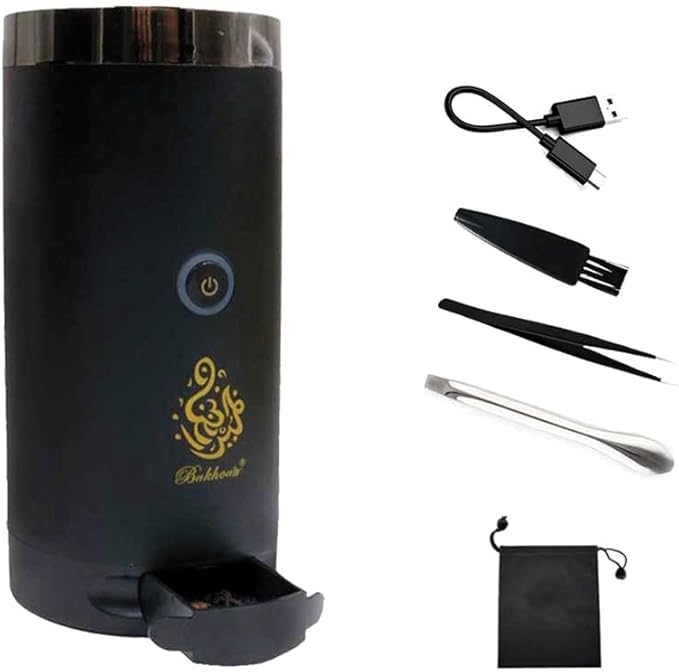 Portable Incense Burner | USB Rechargeable Oud Burner | Electric Arabic Mubkhara Device for Home, Office, and Car