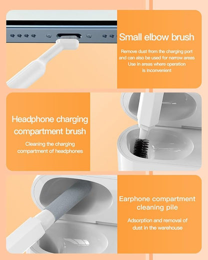 20-in-1 Electronic Cleaning Kit | Multifunctional Keyboard & Gadget Cleaning Tool Set for PC, Keyboards, Headphones, Laptops, and Cameras