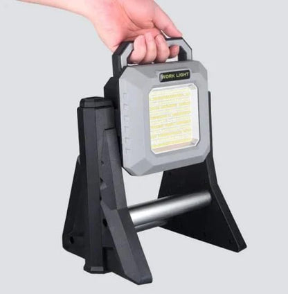 Multifunctional Work Light with Telescopic Base – Adjustable Height & Bright LED Illumination, Portable and Durable for Indoor & Outdoor Use, Ideal for Construction, DIY, and Emergency Lighting