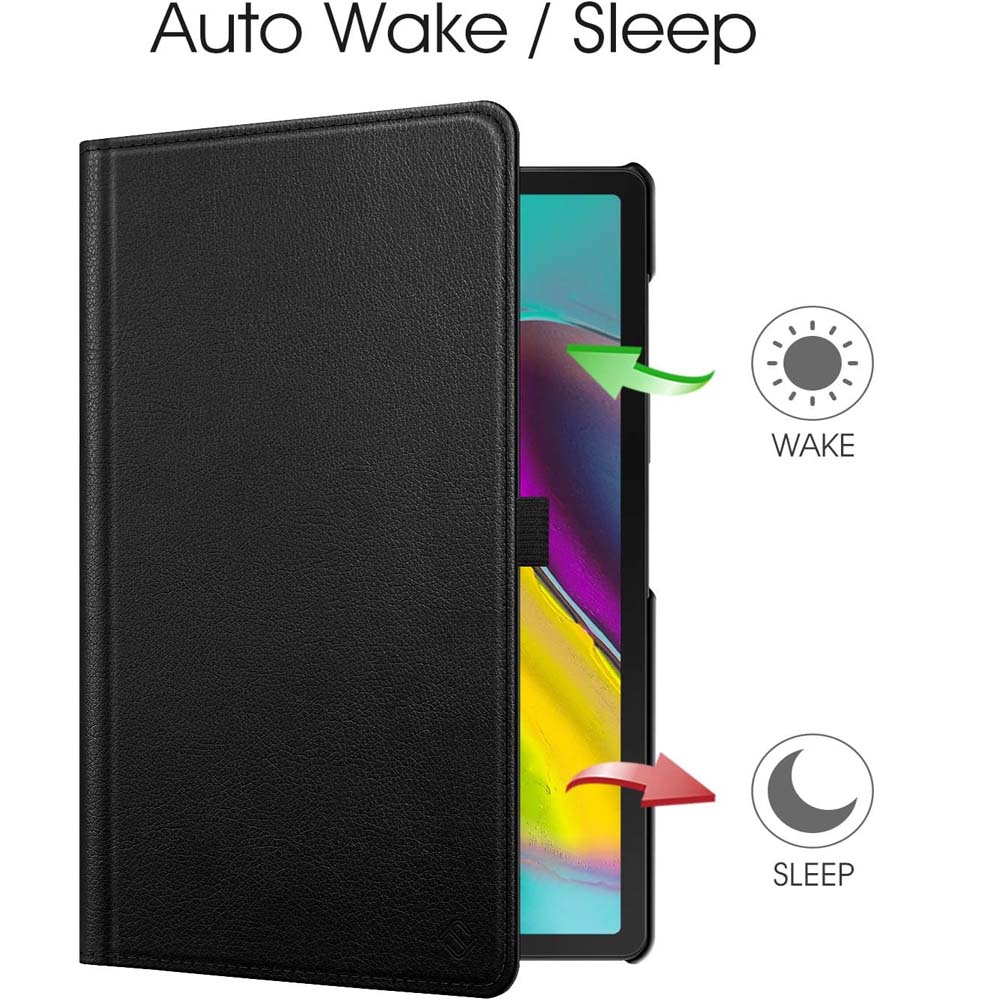360° Swivel PU Leather Cover Compitable for Galaxy Tab S5e 10.5" Case -  w/Auto Sleep/Wake for SM-T720/T725/T727 (Multi)