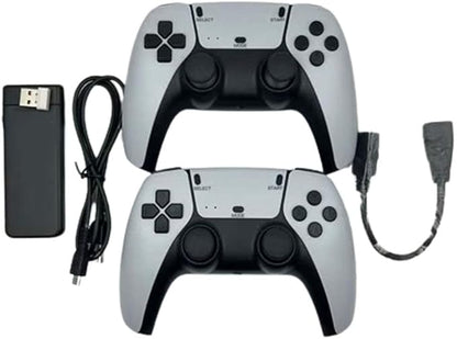 Wireless 2.4G High-Definition Arcade PSP – Home TV Mini Game Console | Compatible with PS5 Handle | 64GB Storage with 15,000 Pre-Loaded Games