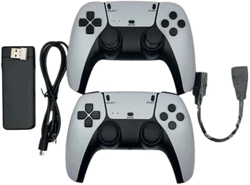 Wireless 2.4G High-Definition Arcade PSP – Home TV Mini Game Console | Compatible with PS5 Handle | 64GB Storage with 15,000 Pre-Loaded Games