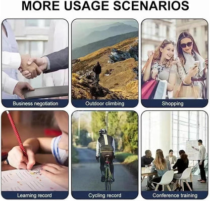 HD 1080p Noise Reduction Body Camera | Portable Body Worn Camera with Night Vision, WiFi, Audio/Video Recording, Back Clip, 180° Adjustable Angle