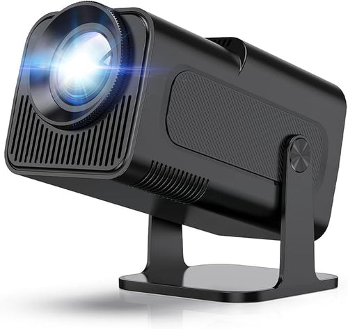 Android 11 Projector | 390 ANSI Lumens | HY320 4K Native 1080p with Dual WiFi6 & BT5.0 | Portable Outdoor Cinema Projector Upgrade to HY300