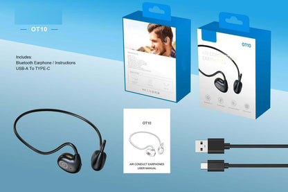 OT10 Neckband Earbuds – Comfortable Fit, Enhanced Audio Quality, Long Battery Life, Bluetooth 5.3 Wireless Headphones with Magnetic Earbuds