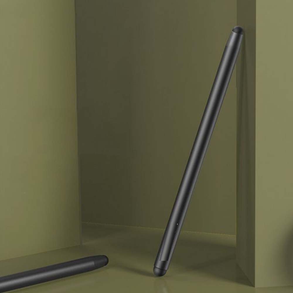 ST01 Dual-Tip Stylus Pen - Precision Capacitive Touch Screen Stylus for Tablets, PCs & Smartphones (Black)