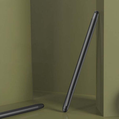 ST01 Dual-Tip Stylus Pen - Precision Capacitive Touch Screen Stylus for Tablets, PCs & Smartphones (Black)