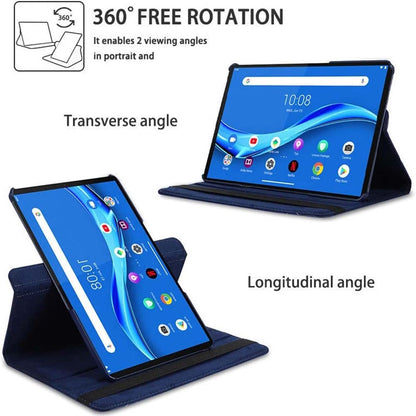 360° Swivel Leather Cover Compitable Honor Pad 8 12" Case with Auto Sleep/Wake, Anti-Fall Stand & Multi-Angle Viewing (Multi)