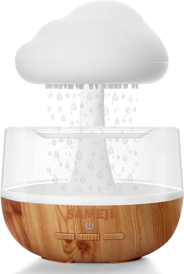Raining Cloud Night Light Aromatherapy Diffuser – Your All-in-One Relaxation and Sleep Aid