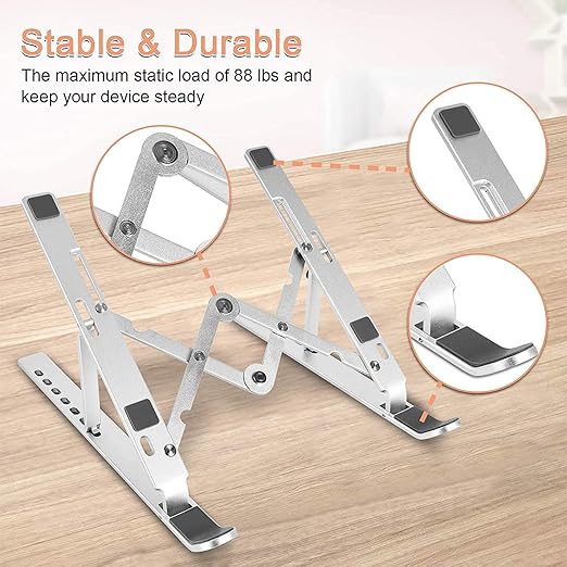 Creative Folding Laptop Stand | Portable Storage Bracket for Ergonomic Laptop Use