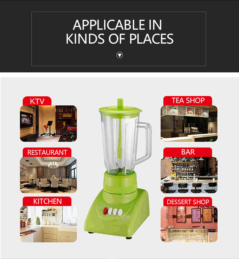 MBL-2004 Commercial Blender with Grinder - Heavy Duty Multi-Function Juicer & Food Processor