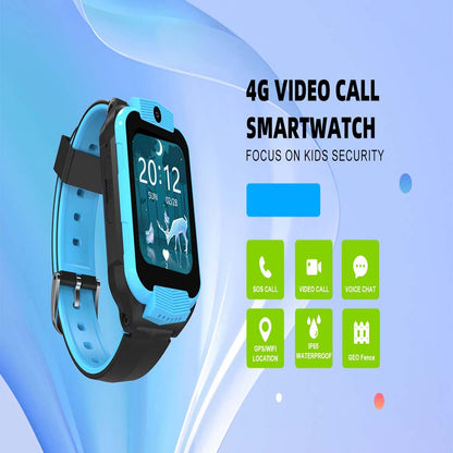 Nabi Z9 Kids Smart Watch – GPS Tracking, SIM Card Support, Waterproof, One-Button Speed Dial, Voice Call & Chat, HD Touch Screen, Secure & Durable (Multi)