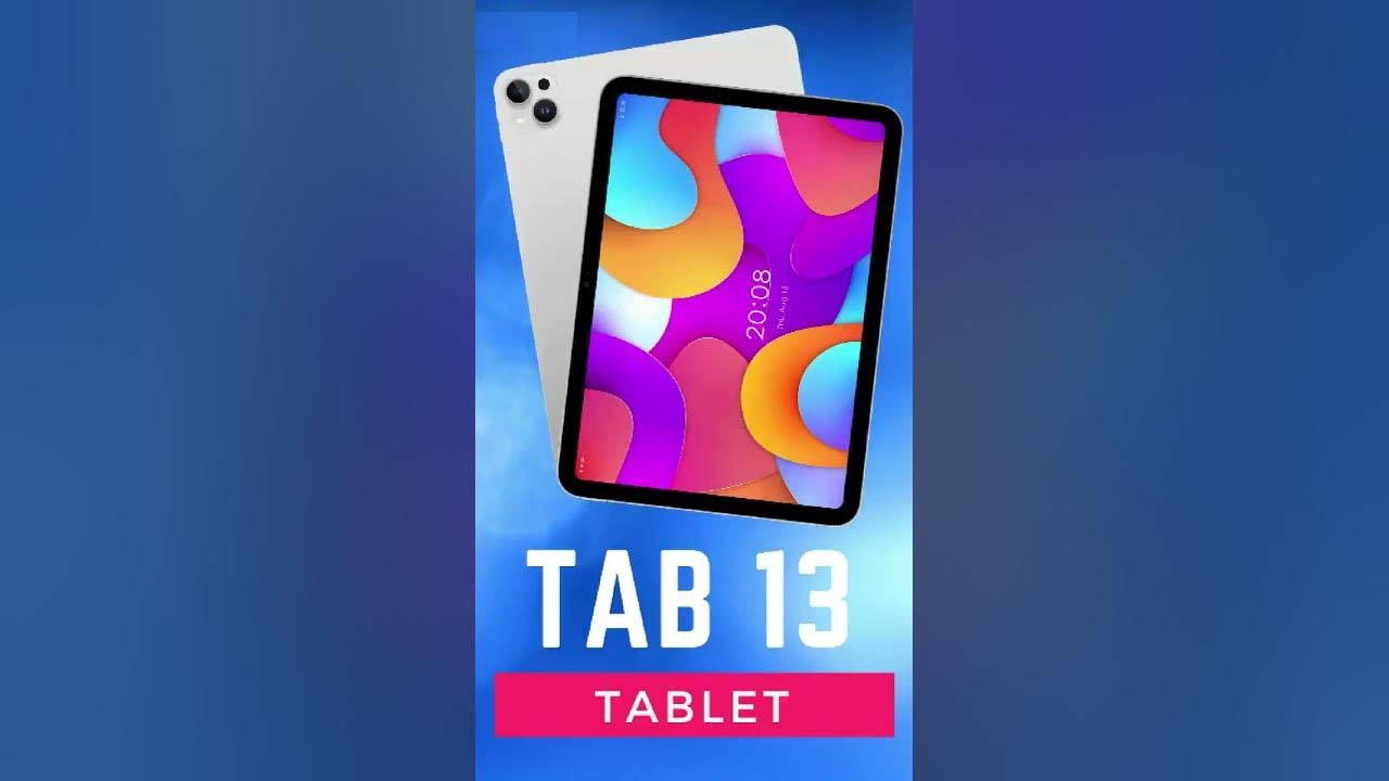 TAB 13 10.1 Inch 5G Android Tablet - IPS LCD, 8GB RAM, 512GB ROM, 6000 mAh Battery, Octa Core Processor, 8MP Front + 13MP Rear Camera, Includes Keyboard & Touch Pen - Perfect for Home, Office, and Education