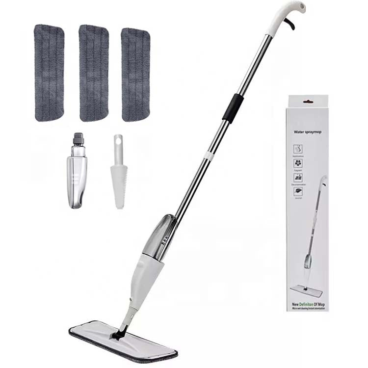 Microfiber Spray Mop – 360° Spin, Wet & Dry Floor Cleaner with Washable Pads & 360ML Tank for Easy Cleaning