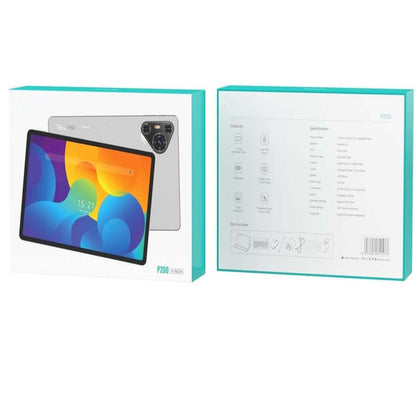 P200 11" Android 13 Tablet - 5G WiFi, Dual SIM, 8GB/512GB, 8000mAh, w/Keyboard & Mouse (Multi Colour)