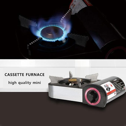 Gas Cooker Outdoor Mini Square Stove | Portable Folding Gas Stove | Camping Stove | Cooking Appliance for Outdoor Adventures