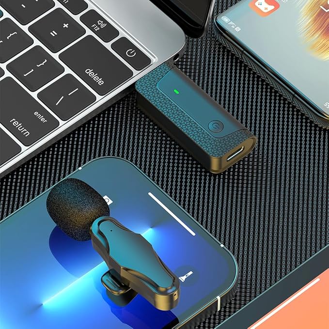 K35 Pro Wireless Lavalier Microphone (2023-24 New) – Enhance Your Audio Experience with Advanced Technology