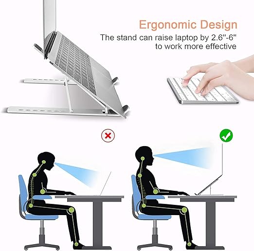 Creative Folding Laptop Stand | Portable Storage Bracket for Ergonomic Laptop Use
