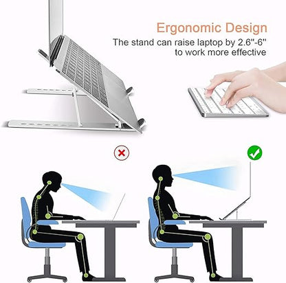 Creative Folding Laptop Stand | Portable Storage Bracket for Ergonomic Laptop Use