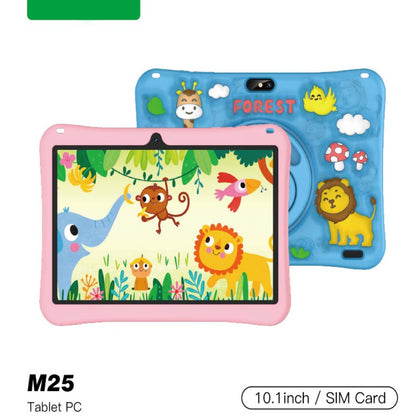 M25 Kids Tablet 10.1" Android - 6GB RAM 256GB Storage, Child-Friendly Learning & Entertainment Device  (Multi Colour)