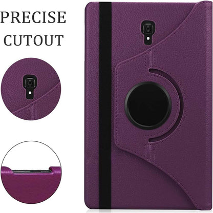 360° Rotating PU Leather Cover Compitable for Galaxy Tab A 8.0" 2017 Case - w/Auto Wake/Sleep for SM-T380/T385 (Multi)