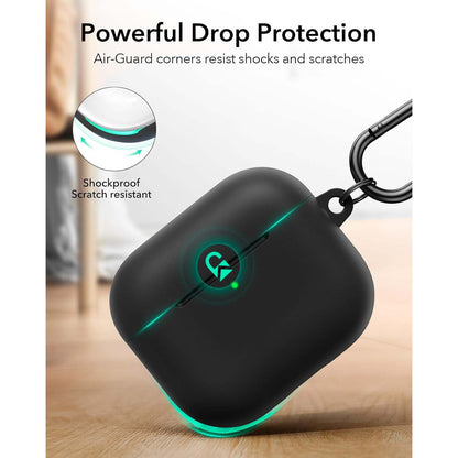 AirPods 4 Case (2024). USB-C compatible cover with magnetic lid lock & full drop protection. Soft multi-color cases.