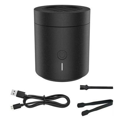 BK108 Charcoal Arabic Bakhoor Burner - Portable Electric Incense Burner for Middle Eastern Bakhoor, Traditional Scent Diffusion